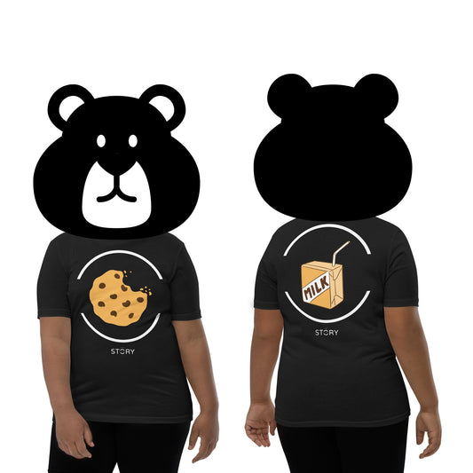 Cookies & Milk Kids/Teen T-Shirt