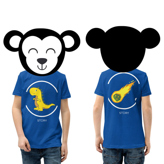 Dinosaur & Comet Kids/Teen T-Shirt