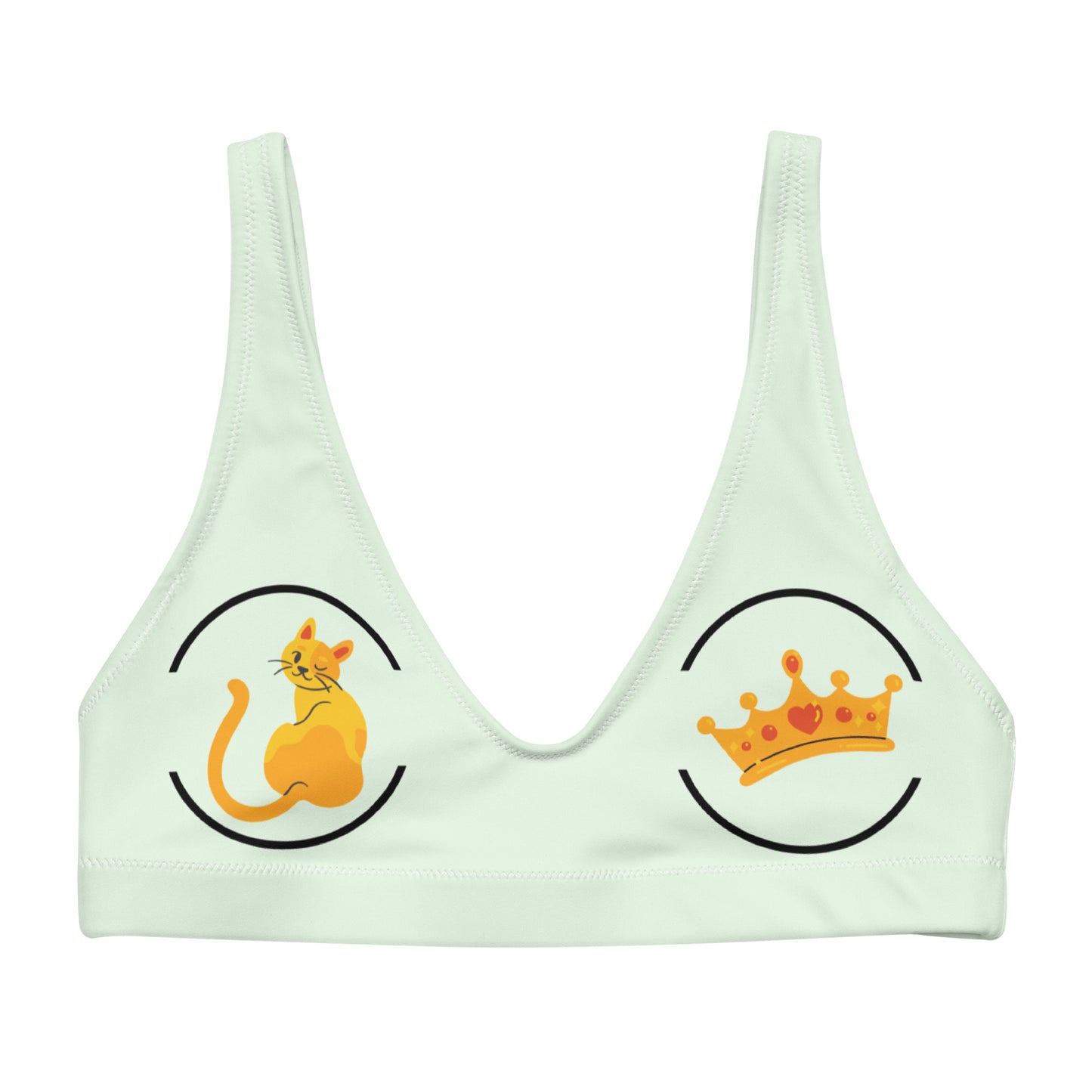Cat & Crown Recycled Padded Bikini Top