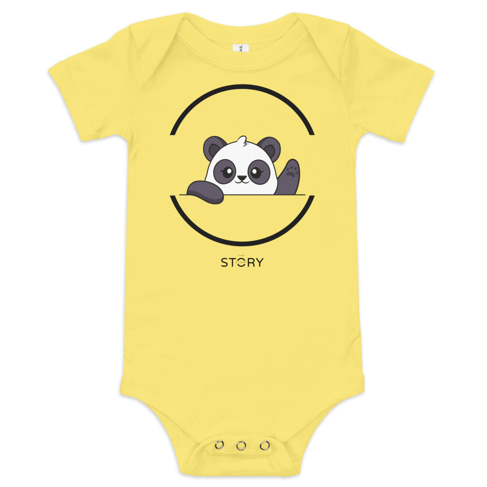 Panda & Ramen - Baby Short Sleeve One Piece