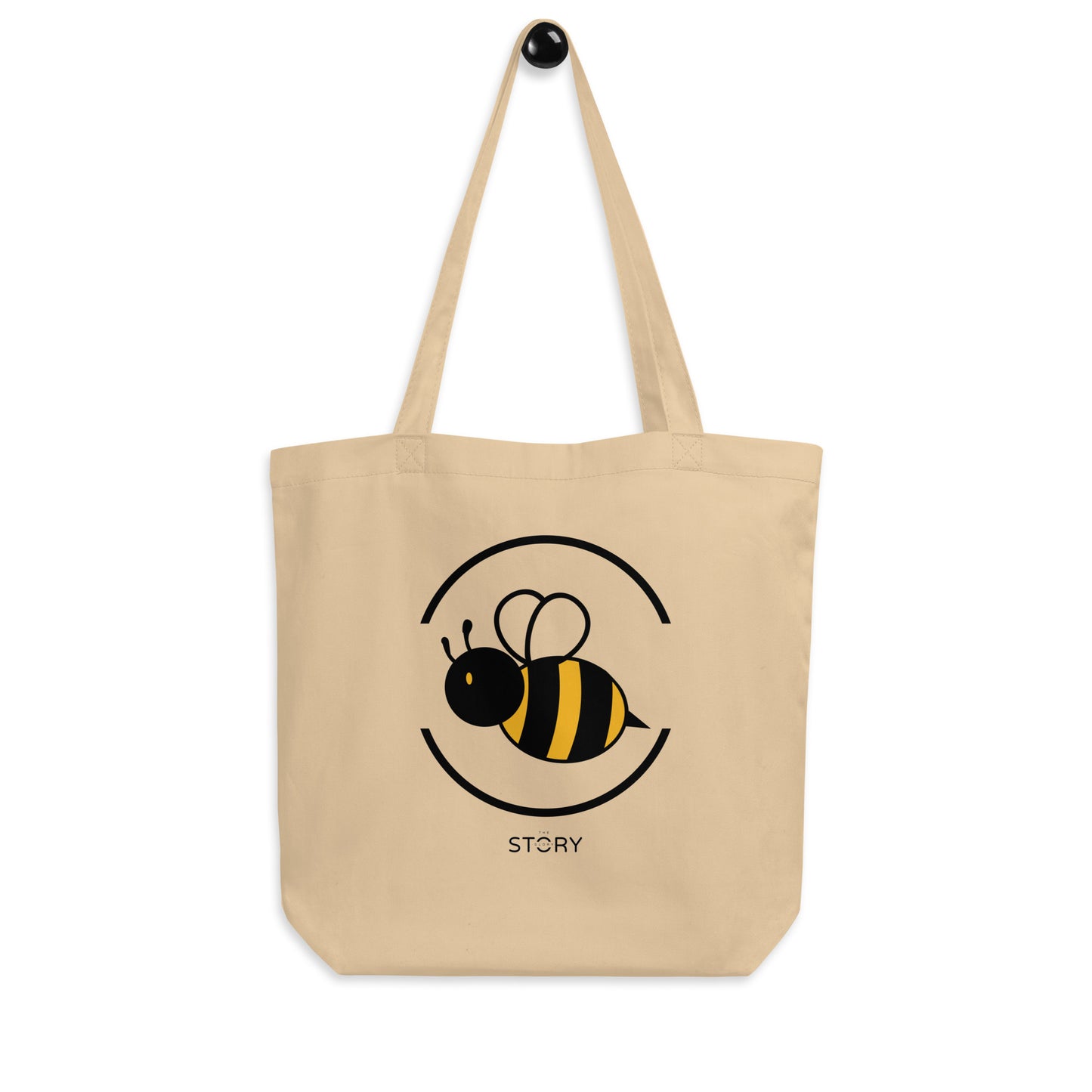 Bee & Flower Eco Tote Bag