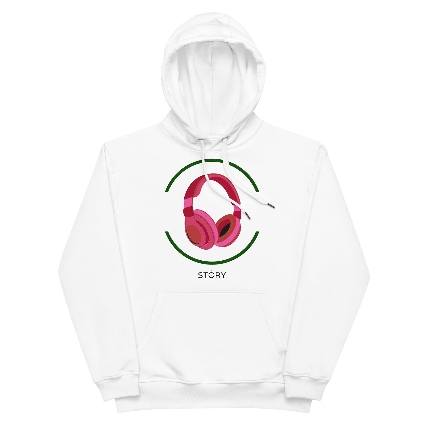 Music & Heart Unisex Organic Cotton Eco hoodie