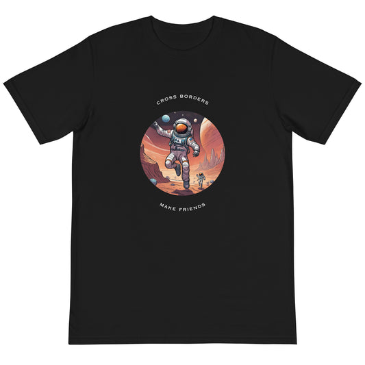 Astronaut & Alien Organic T-Shirt