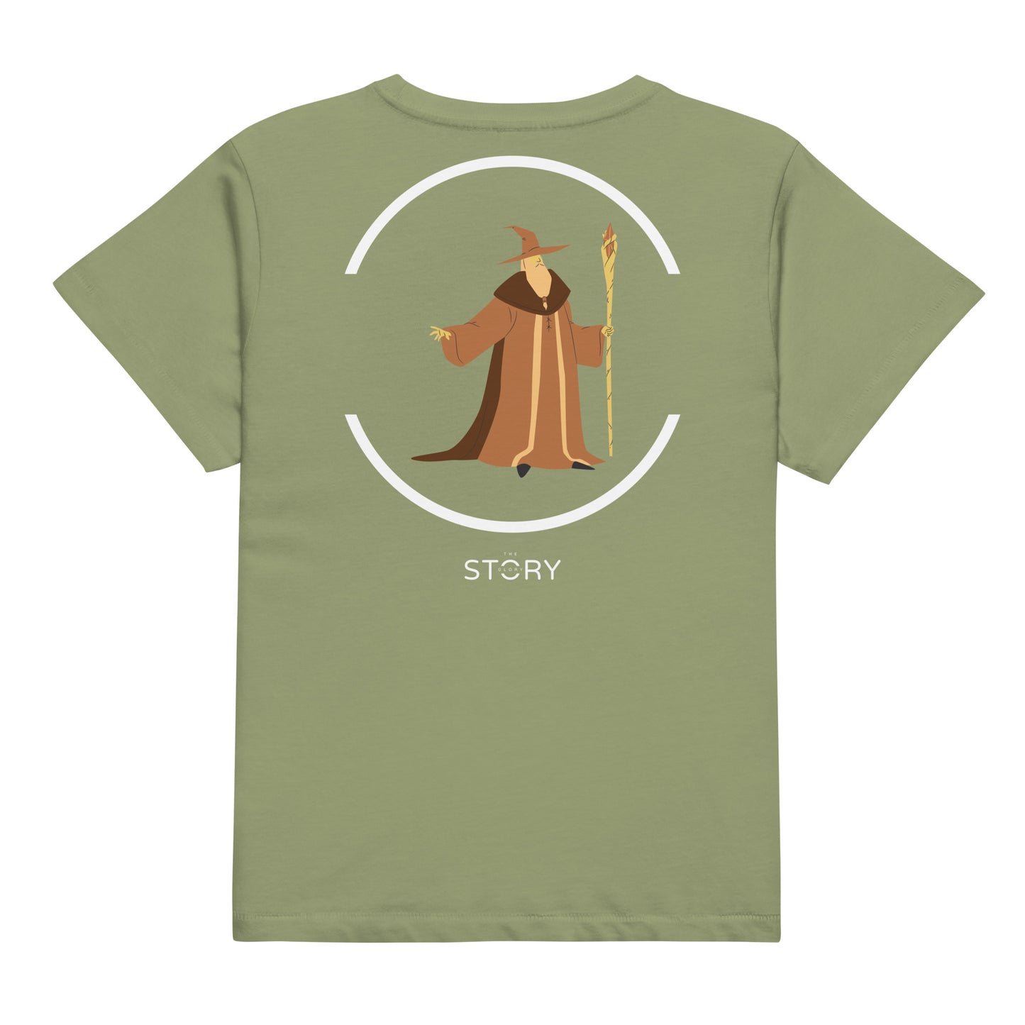Owl & Wizard Women’s High-Waisted T-shirt
