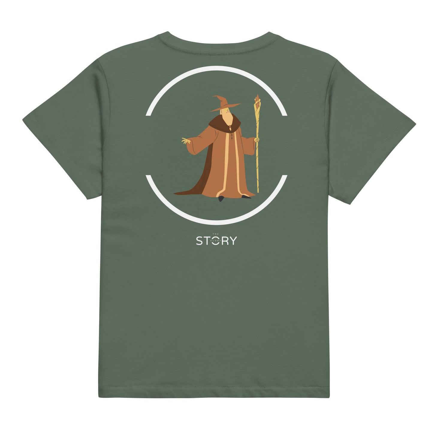 Owl & Wizard Women’s High-Waisted T-shirt