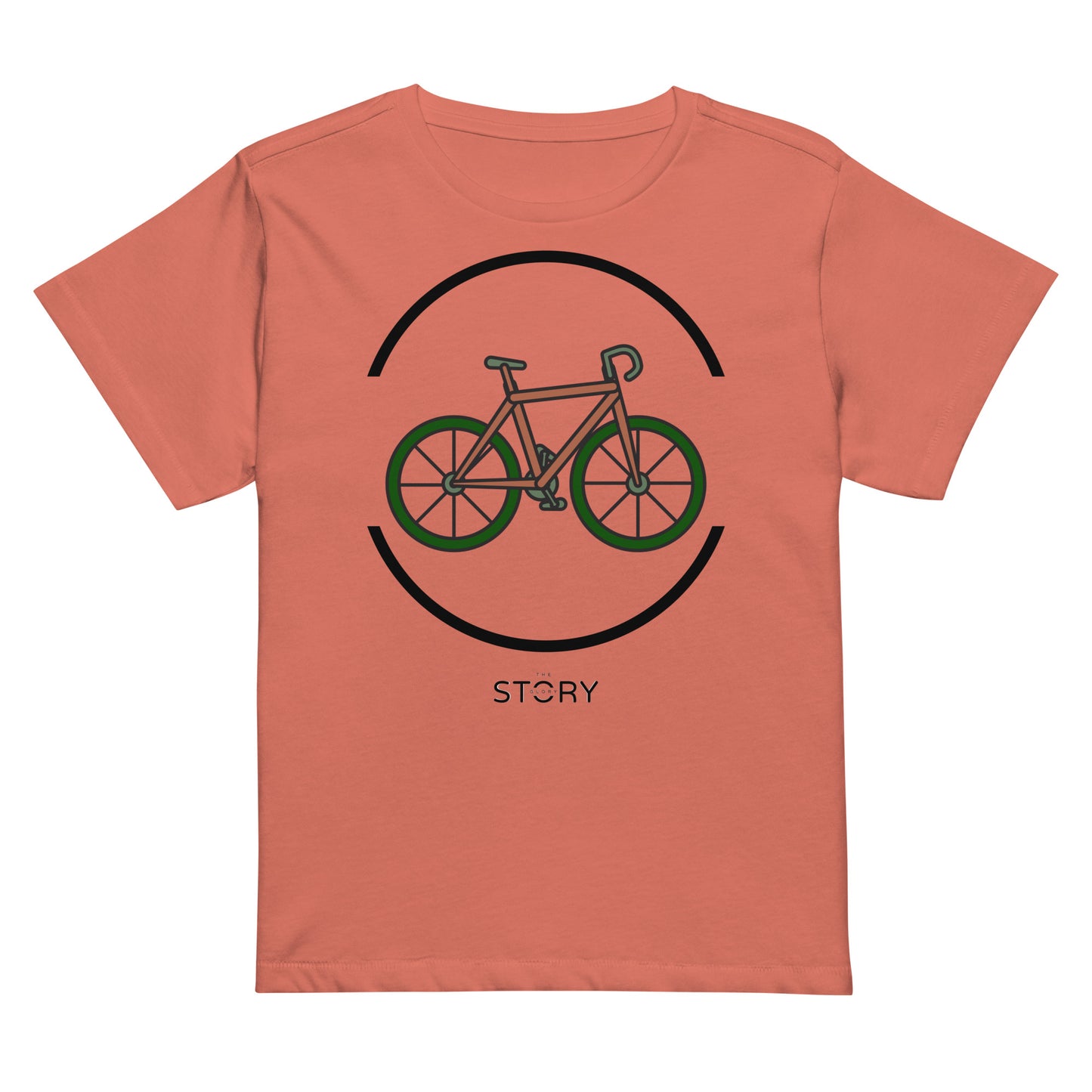 Bicycle & Open Road Women’s High-Waisted T-shirt