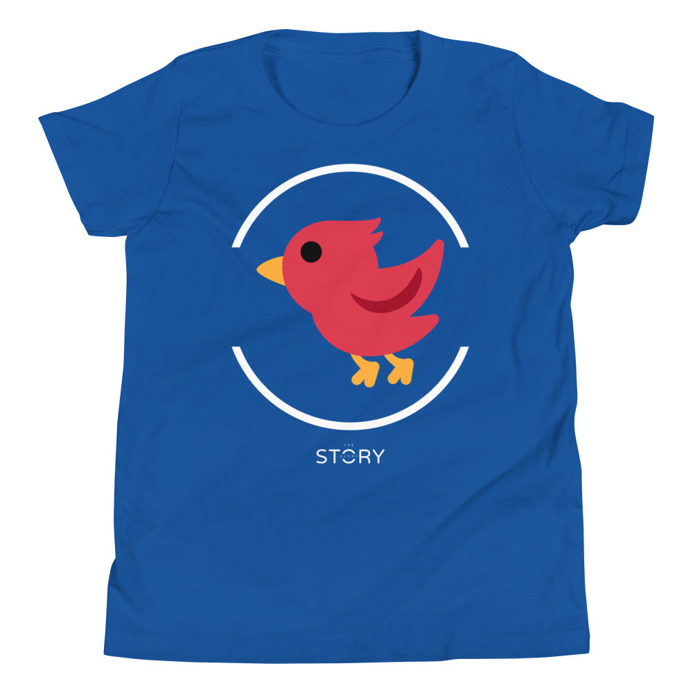 Bird & Open Cage Kids/Teen T-Shirt